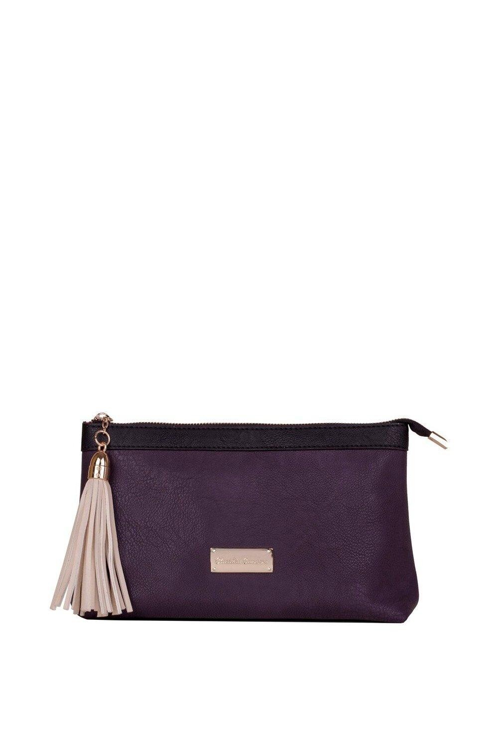 Сумка-мойка с отделкой Zip Top Tassle Claudia Canova, фиолетовый
Сумка-мойка с отделкой Zip Top Tassle Claudia Canova, фиолетовый