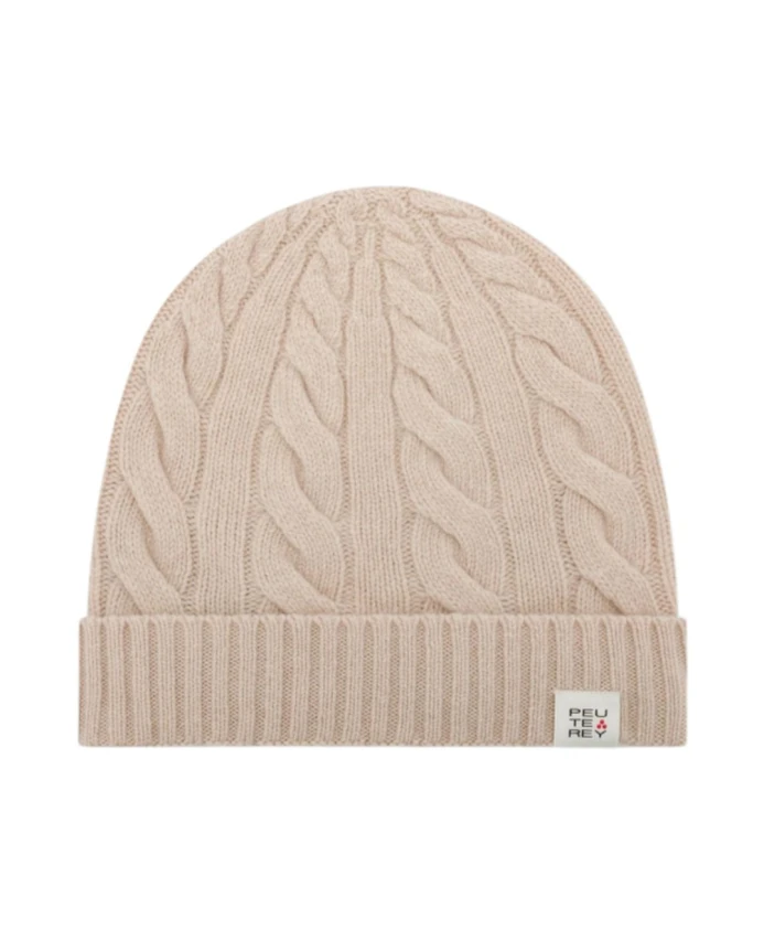 Вязаная шапка косами Peuterey, бежевый
Вязаная шапка косами Peuterey, бежевый