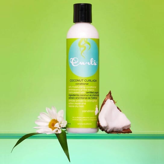 Кондиционер для волос, 236мл Curls Coconut CURLada Conditioner
Кондиционер для волос, 236мл Curls Coconut CURLada Conditioner