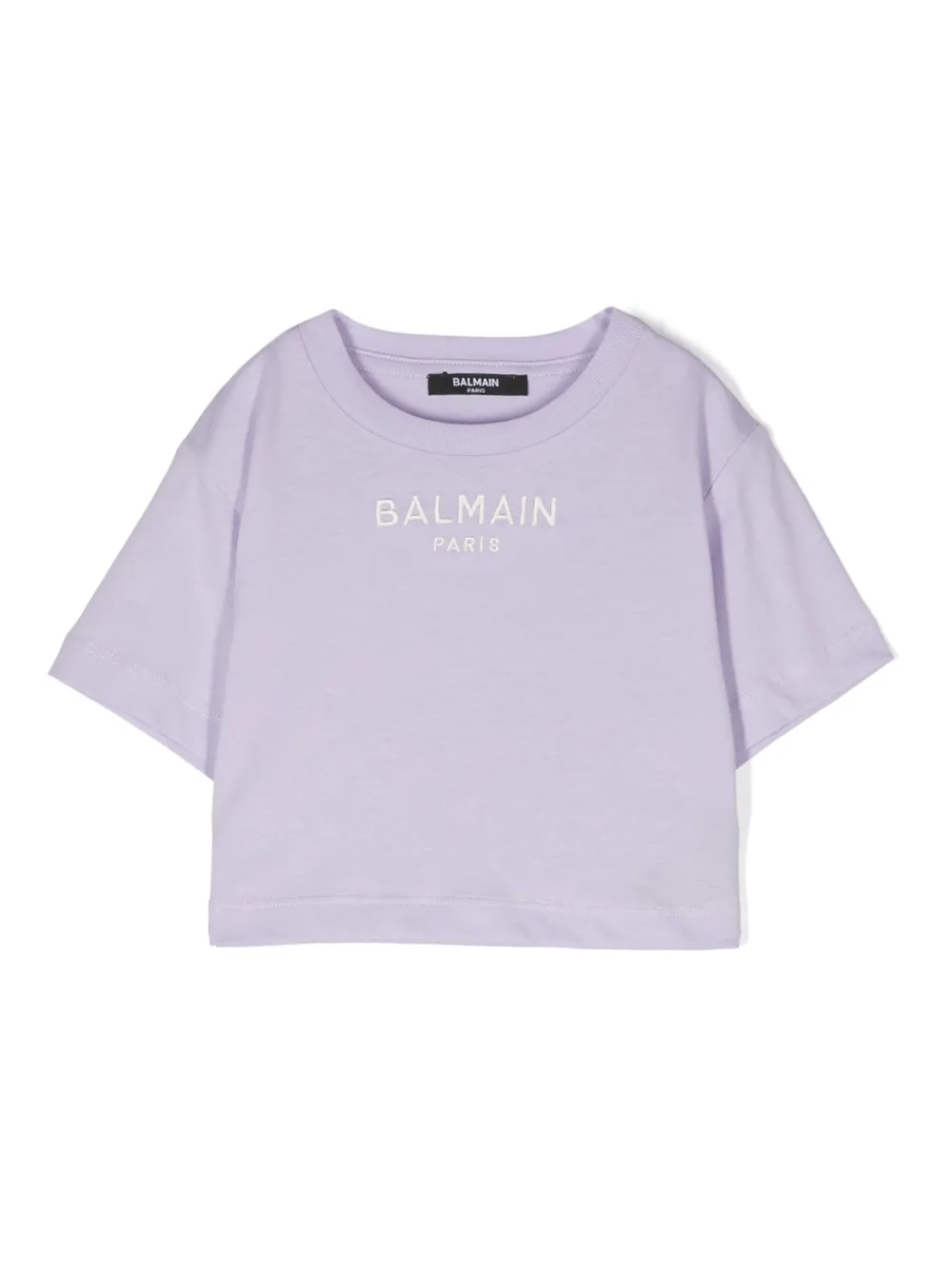 Футболка с вышитым логотипом Balmain Kids, фиолетовый
Футболка с вышитым логотипом Balmain Kids, фиолетовый
