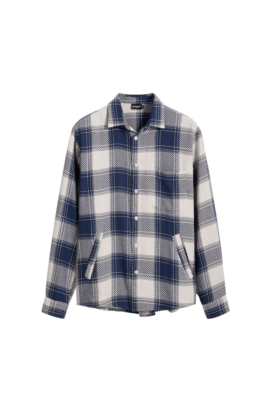 Рубашка обычного кроя на пуговицах Desigual, темно-синий
Рубашка обычного кроя на пуговицах Desigual, темно-синий