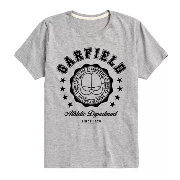 Футболка с принтом «Гарфилд» для мальчиков 8–20 лет Licensed Character, серый 
Футболка с принтом «Гарфилд» для мальчиков 8–20 лет Licensed Character, серый