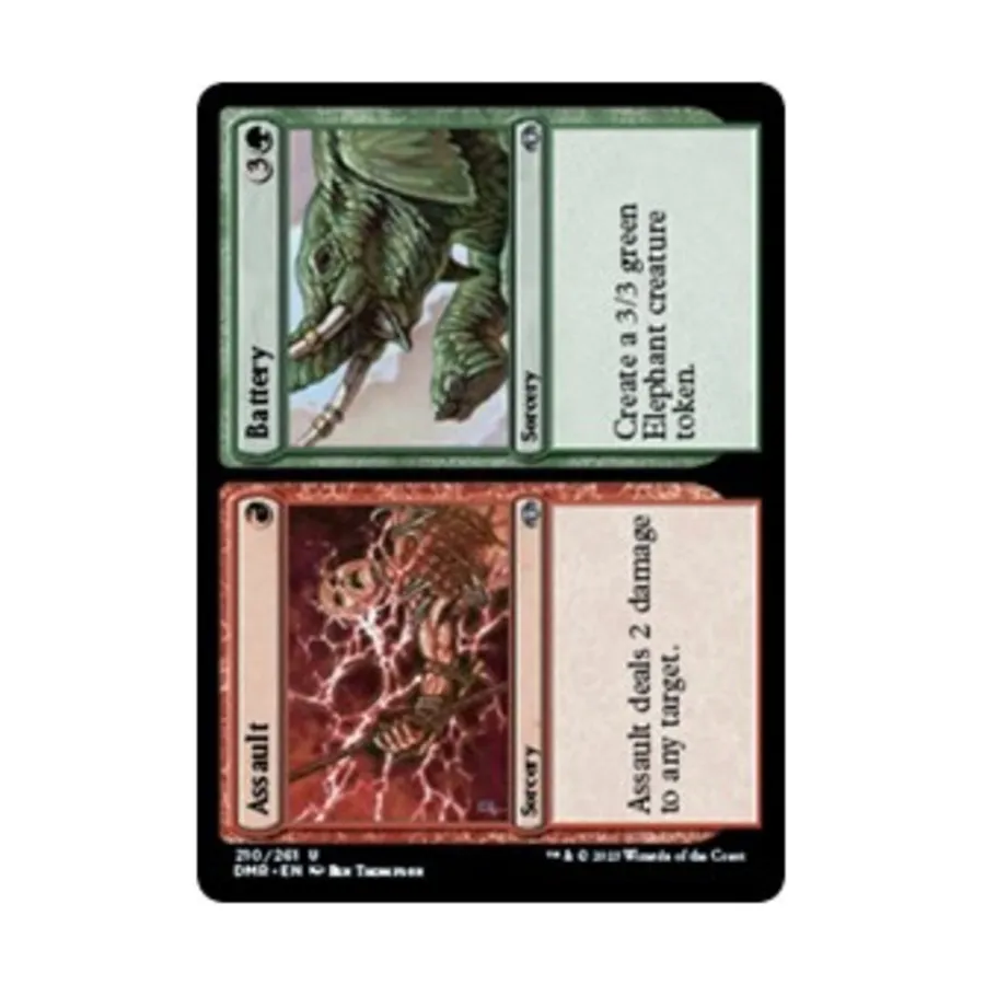 CCG Нападение // Батарея (U), MTG - Dominaria Remastered
CCG Нападение // Батарея (U), MTG - Dominaria Remastered