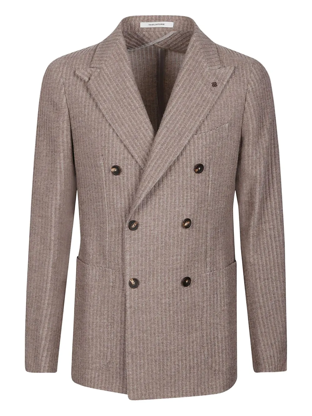 Двубортный полосатый блейзер TAGLIATORE, коричневый
Двубортный полосатый блейзер TAGLIATORE, коричневый