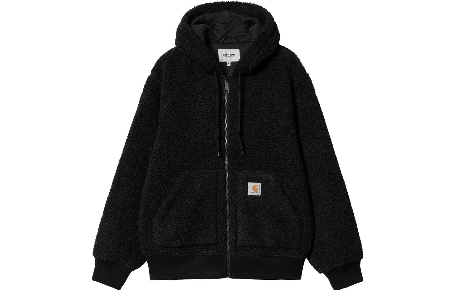 Carhartt WIP Активная флисовая толстовка с капюшоном, Black
Carhartt WIP Активная флисовая толстовка с капюшоном, Black