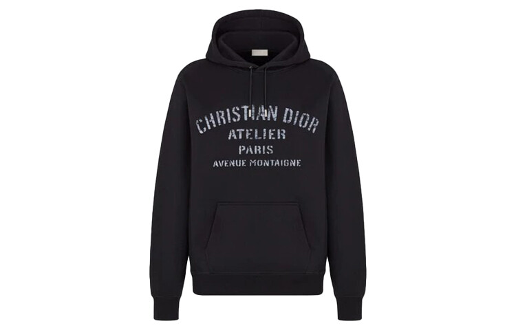 Ежеквартальные новинки Толстовка мужская черная Dior, черный
Ежеквартальные новинки Толстовка мужская черная Dior, черный
