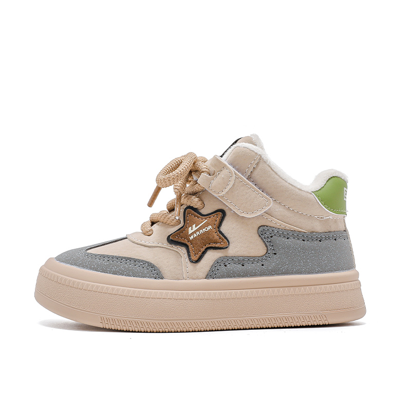 Кроссовки серии Ride The Wind And Waves с противоскользящей подошвой, легкие, с амортизацией, средней высоты, для повседневной носки, для детей WARRIOR, хаки/серый
Кроссовки серии Ride The Wind And Waves с противоскользящей подошвой, легкие, с амортизацией, средней высоты, для повседневной носки, для детей WARRIOR, хаки/серый