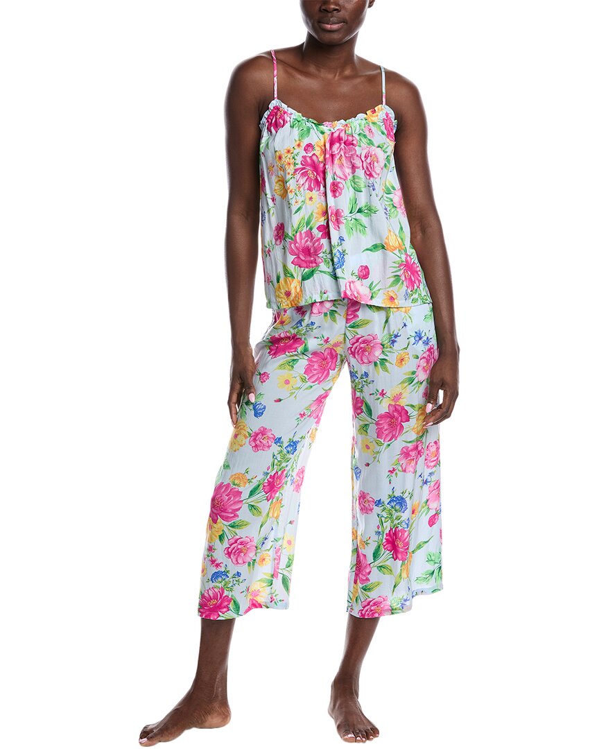 Комплект из топа и укороченных брюк 40 Winks, синий
Комплект из топа и укороченных брюк 40 Winks, синий