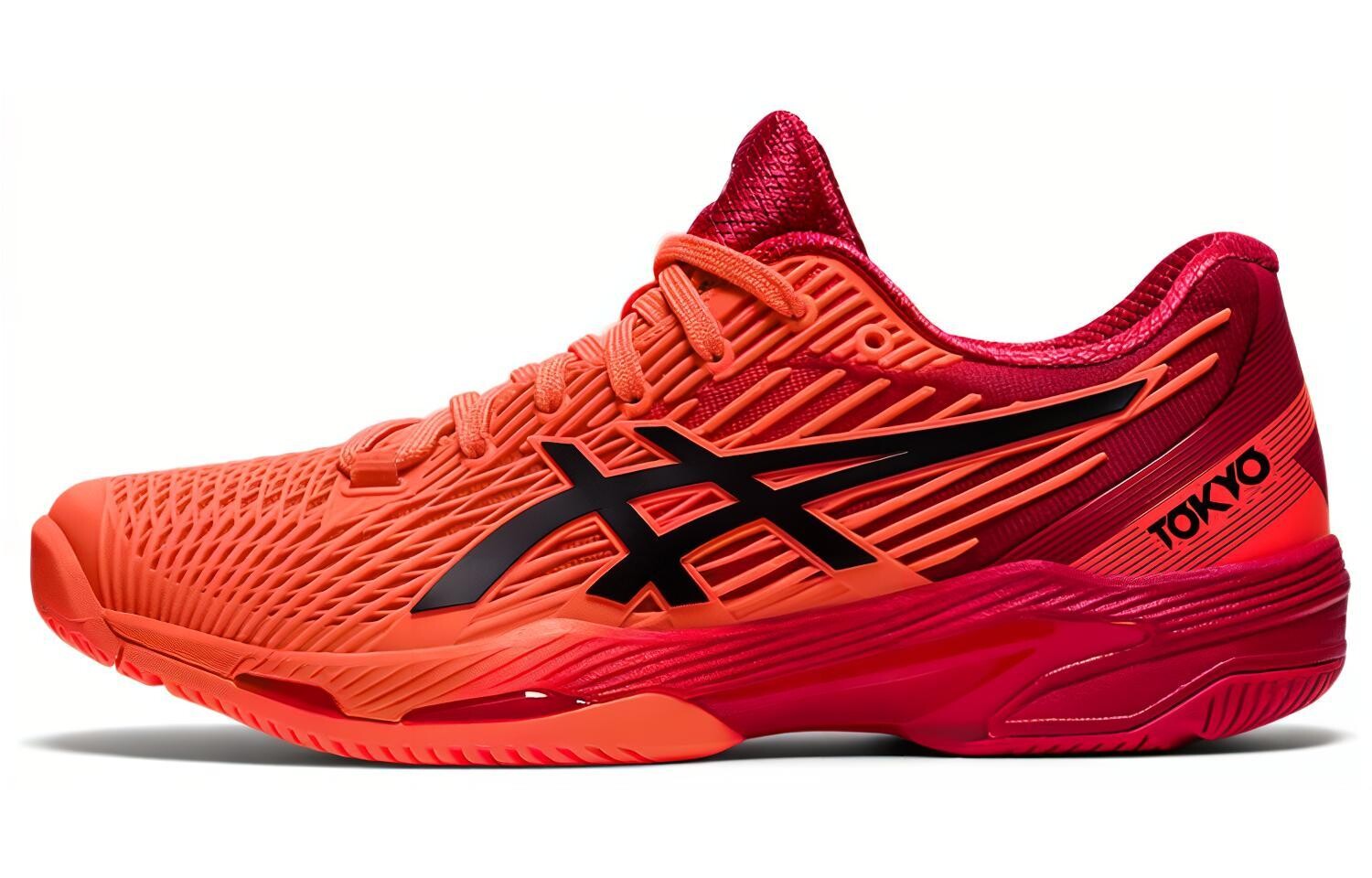 Кроссовки для бега Solution Speed FF 2 женские с низким верхом Sunrise красные/черные Asics
Кроссовки для бега Solution Speed FF 2 женские с низким верхом Sunrise красные/черные Asics