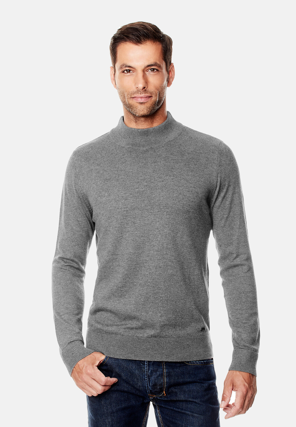 Пуловер Vincenzo Boretti tailliert, темно серый
Пуловер Vincenzo Boretti tailliert, темно серый