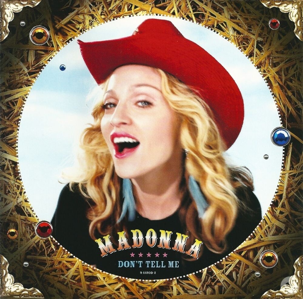 Диск CD Don't Tell Me - Madonna
Диск CD Don't Tell Me - Madonna