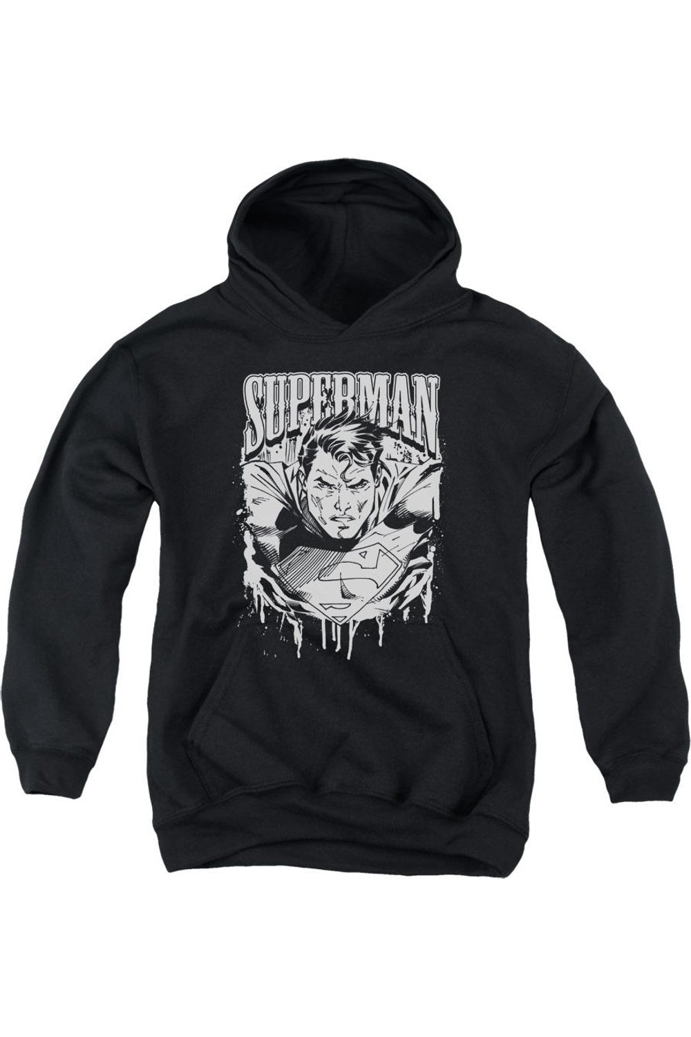 Супермен Супер Металл Молодежная Толстовка с Капюшоном Gildan, черный
Супермен Супер Металл Молодежная Толстовка с Капюшоном Gildan, черный