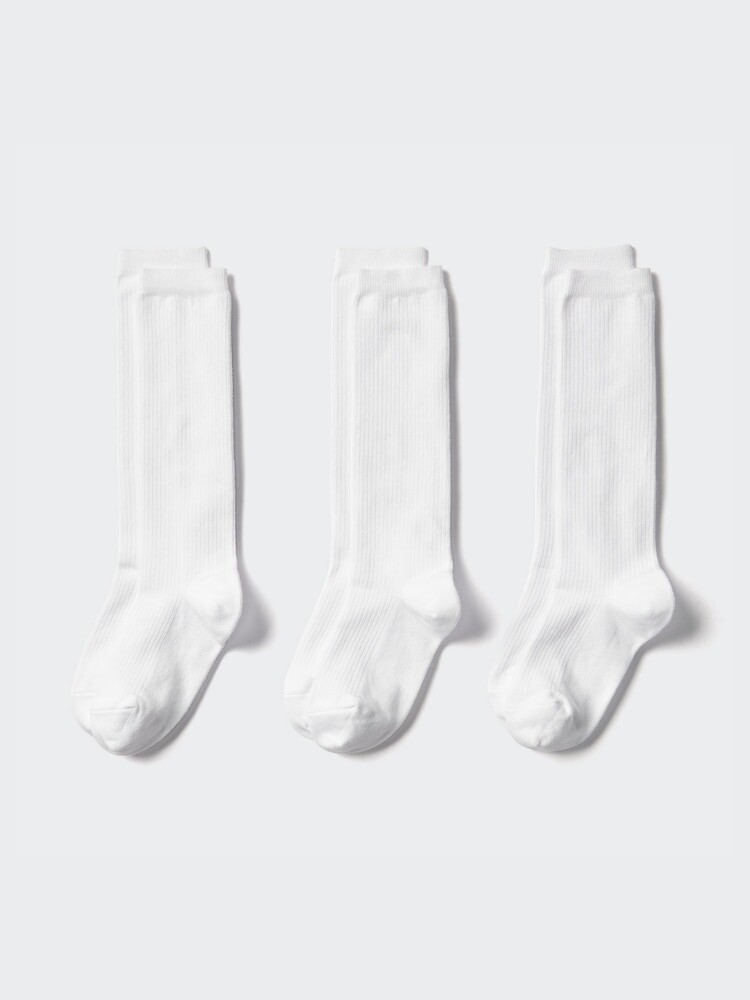 Высокие носки/3 пары Uniqlo, белый
Высокие носки/3 пары Uniqlo, белый