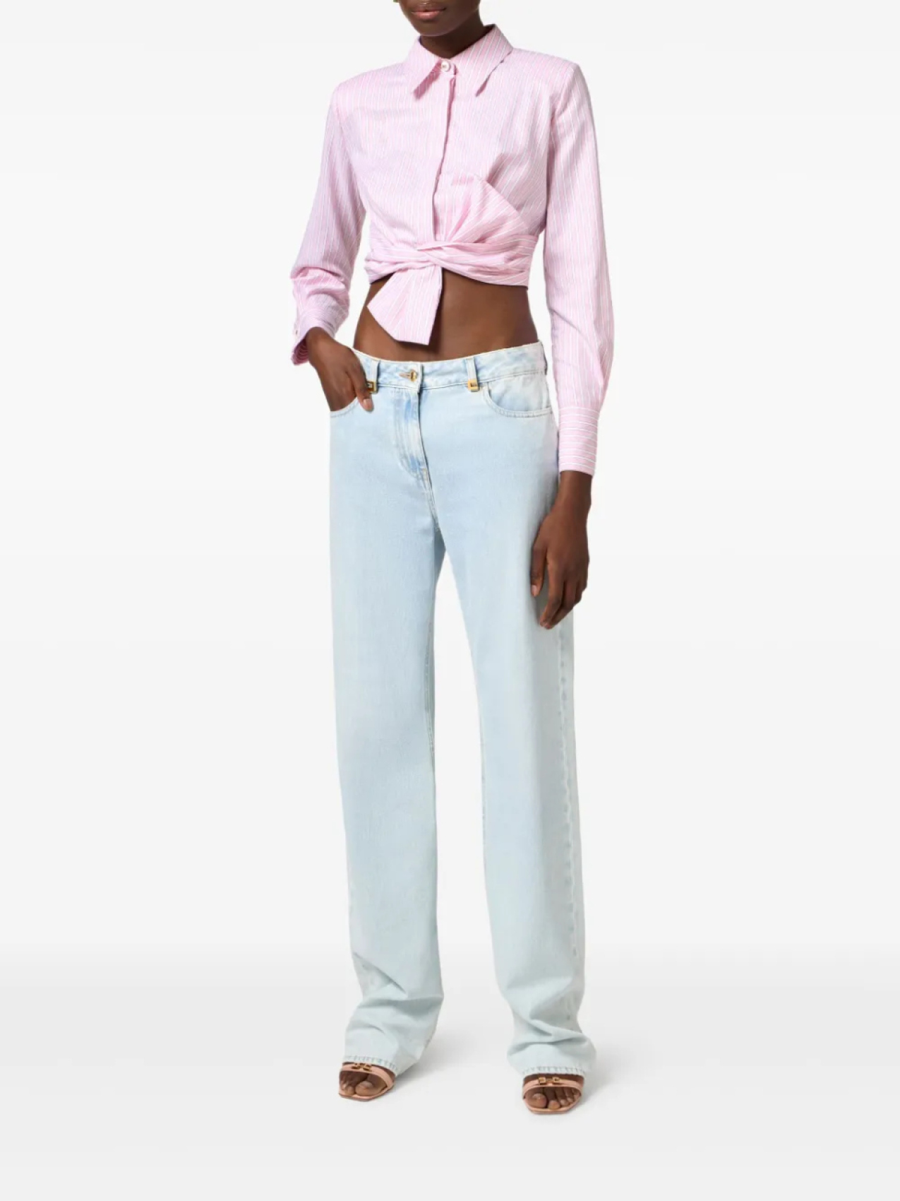 Рубашка из поплина Elisabetta Franchi с бантом, розовый
Рубашка из поплина Elisabetta Franchi с бантом, розовый