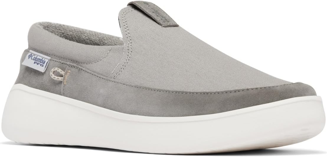 Columbia Mens Boatside PFG, Titanium Titanium/Ancient Fossil
Columbia Mens Boatside PFG, Titanium Titanium/Ancient Fossil