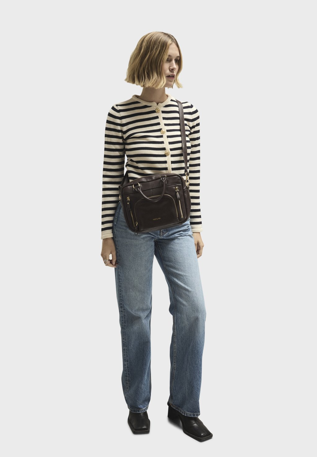 Сумка MINI MACY nat & nin, темно-коричневый
Сумка MINI MACY nat & nin, темно-коричневый