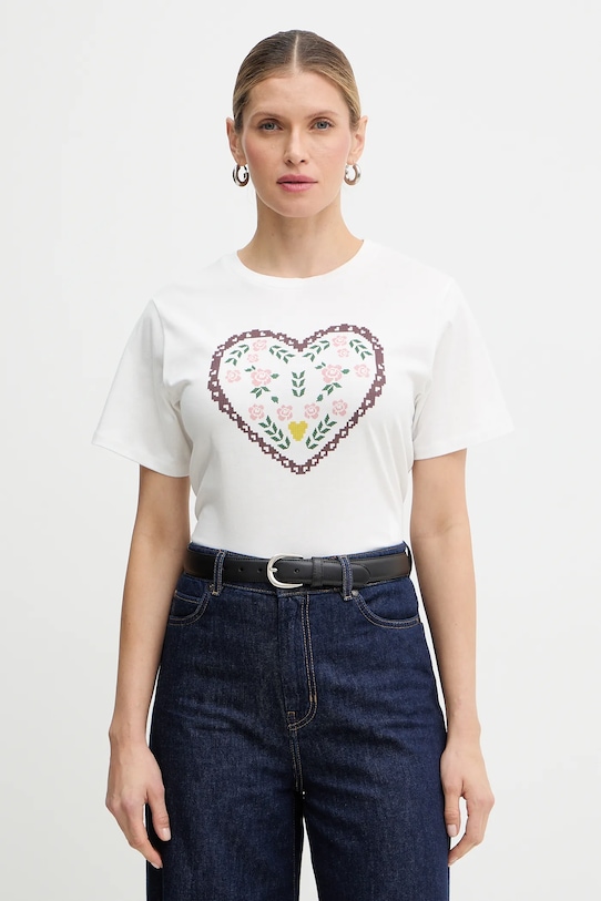 Хлопковая футболка tenue Weekend Max Mara, белый
Хлопковая футболка tenue Weekend Max Mara, белый