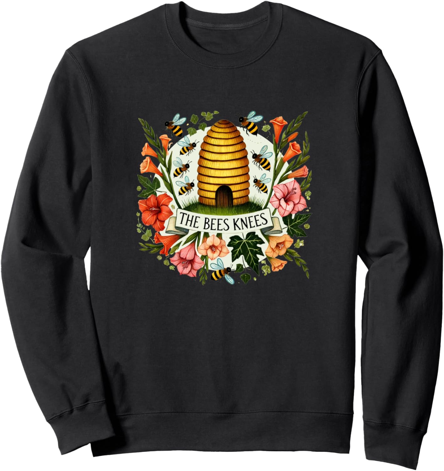 Толстовка с изображением пчелиного колена, черная Vintage Beekeepers Snugg
Толстовка с изображением пчелиного колена, черная Vintage Beekeepers Snugg