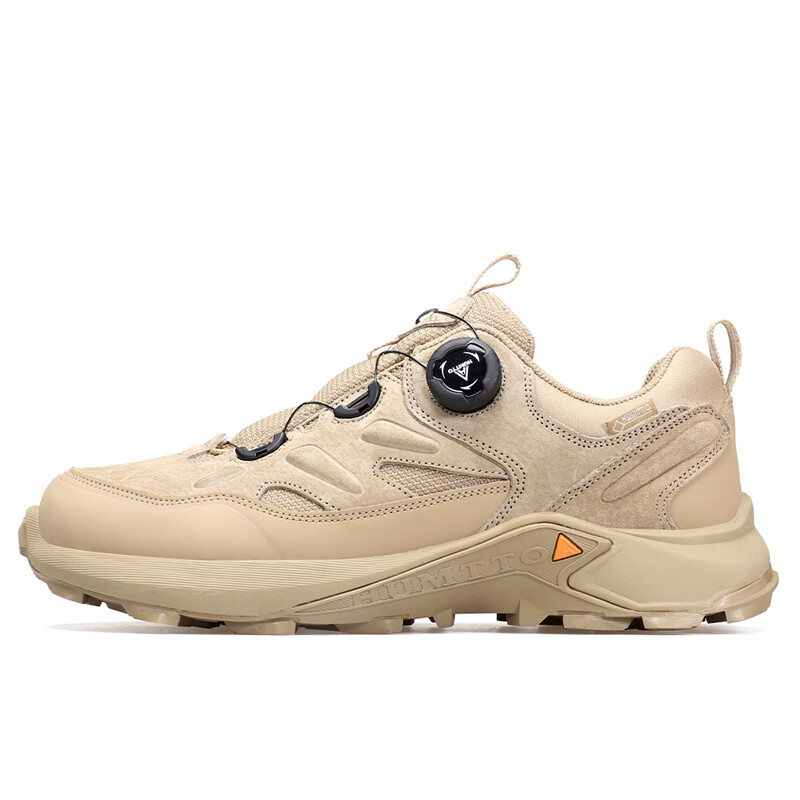 Кроссовки для пешего туризма/трекинга унисекс с низким верхом песочного цвета Humtto, цвет Sand 
Кроссовки для пешего туризма/трекинга унисекс с низким верхом песочного цвета Humtto, цвет Sand
