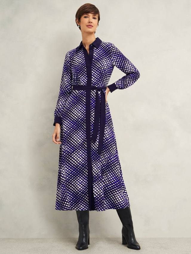 Миниатюрное геометрическое платье-рубашка elodie Hobbs, разноцветный
Миниатюрное геометрическое платье-рубашка elodie Hobbs, разноцветный