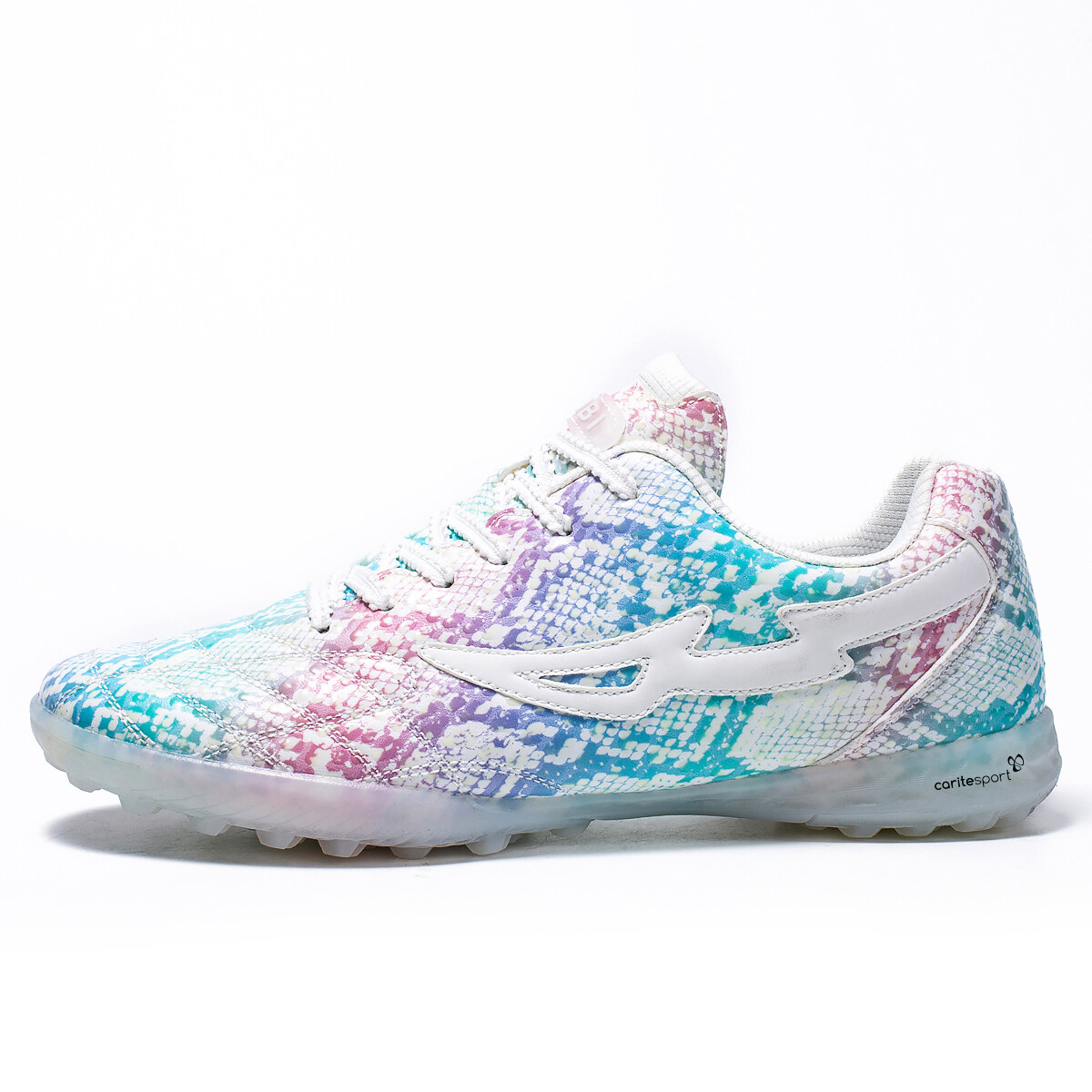 Футбольные бутсы унисекс с низким верхом Caritesport, розовый 
Футбольные бутсы унисекс с низким верхом Caritesport, розовый