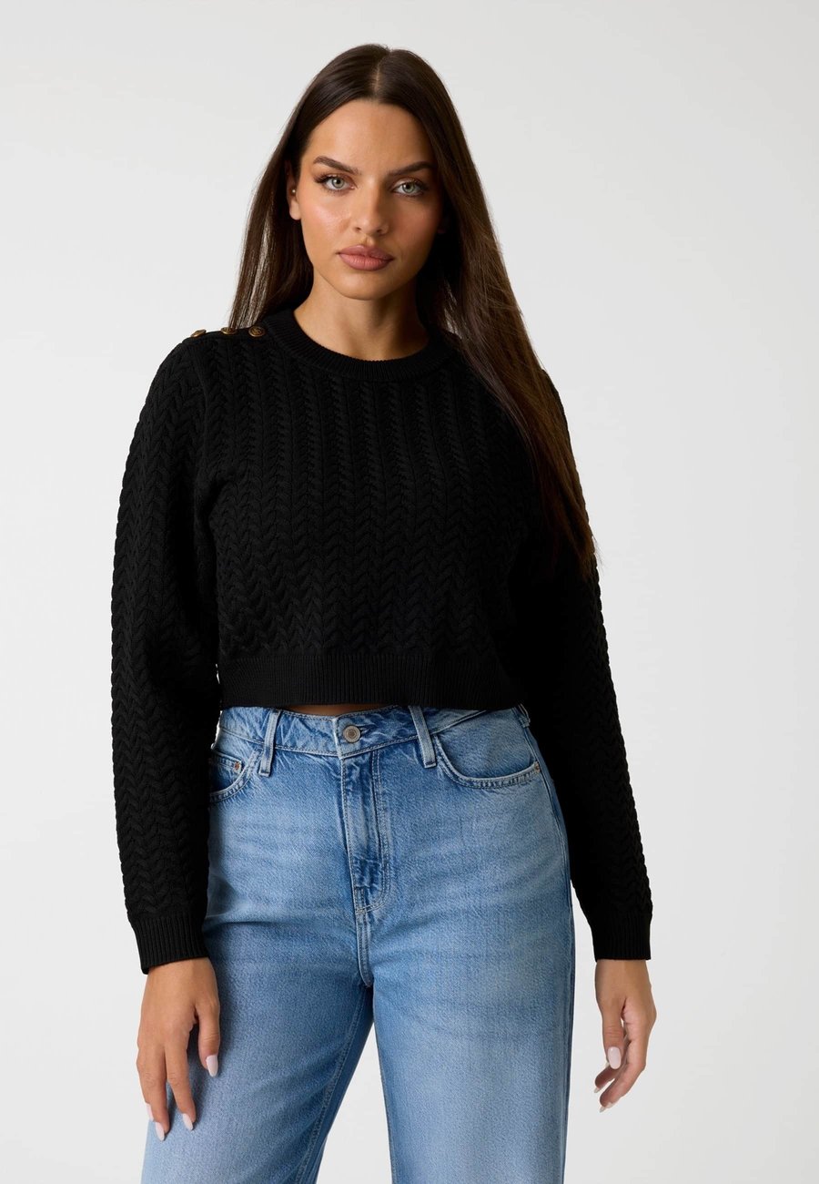 Джемпер Guess ZOPF, Schwarz/Black
Джемпер Guess ZOPF, Schwarz/Black