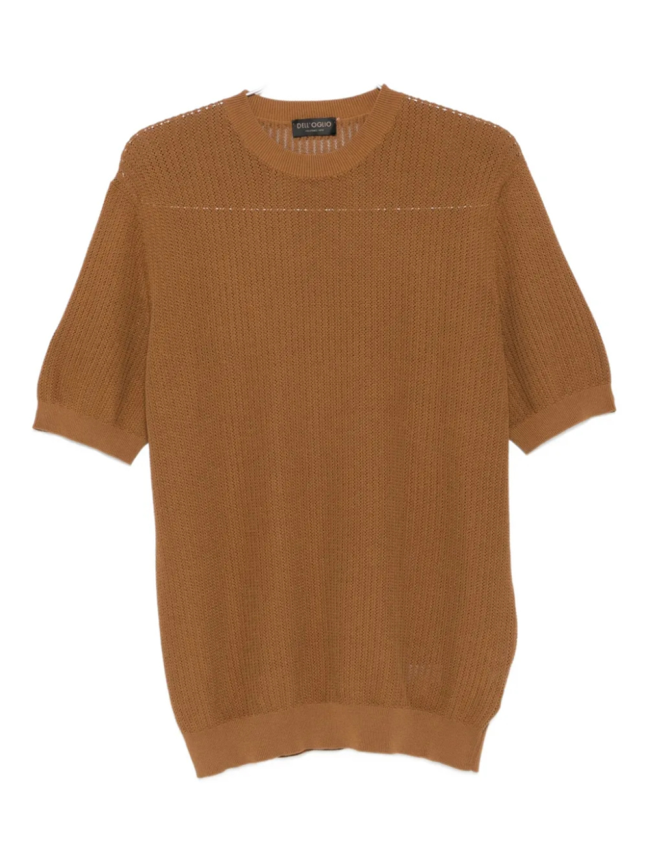 Футболка из хлопка в рубчик Dell'oglio, коричневый
Футболка из хлопка в рубчик Dell'oglio, коричневый