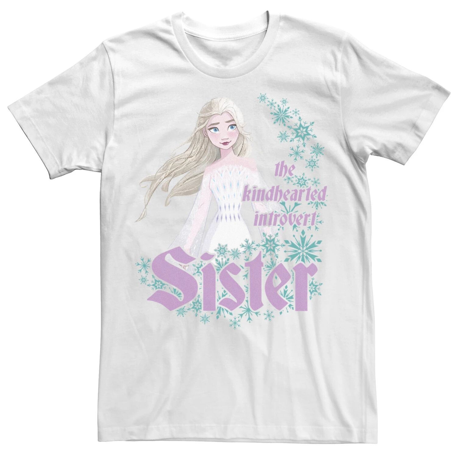 Мужская футболка Disney Frozen 2 Elsa The Kindhearted Introvert Sister Licensed Character
Мужская футболка Disney Frozen 2 Elsa The Kindhearted Introvert Sister Licensed Character