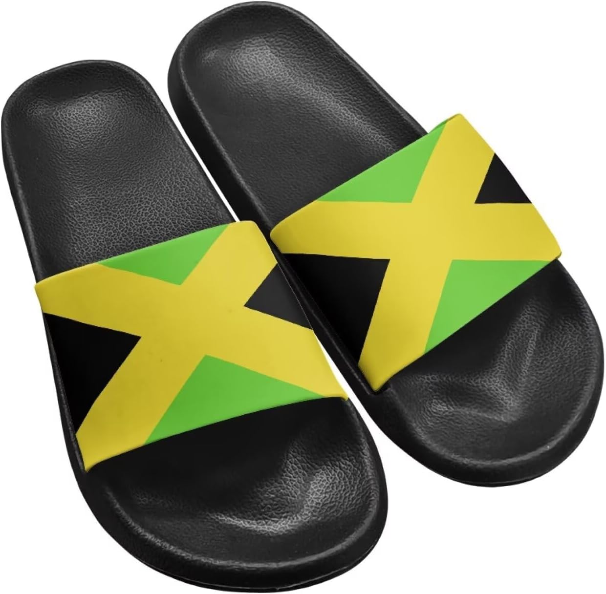 Женские и мужские повседневные слайд сандалии Hechitok, удобная мягкая подошва, нескользящие ЭВА сандалии на плоской подошве, для ванной и душа, Jamaican Flag
Женские и мужские повседневные слайд сандалии Hechitok, удобная мягкая подошва, нескользящие ЭВА сандалии на плоской подошве, для ванной и душа, Jamaican Flag