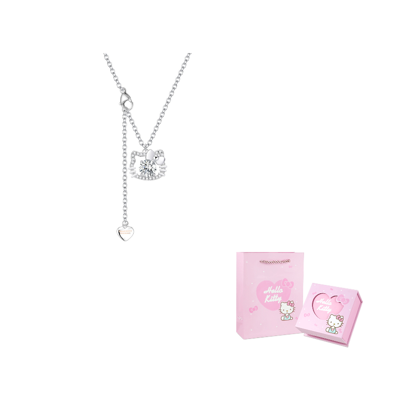 Колье Hello Kitty с цирконом Sanrio, hello kitty necklace
Колье Hello Kitty с цирконом Sanrio, hello kitty necklace