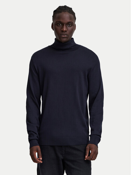 Свитер с высоким воротником обычного кроя Blend, черный
Свитер с высоким воротником обычного кроя Blend, черный