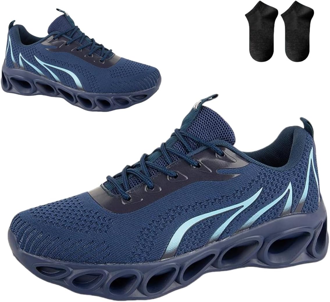 Женские обувь Softsfeel для облегчения ходьбы, идеальная для прогулок, мужские ортопедические удобные кроссовки, противоскользящие с амортизацией Generic, темно-синий
Женские обувь Softsfeel для облегчения ходьбы, идеальная для прогулок, мужские ортопедические удобные кроссовки, противоскользящие с амортизацией Generic, темно-синий