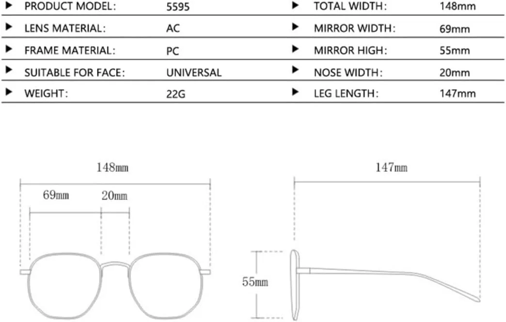 Солнцезащитные очки с защитой UV400 | Увеличенная оправа, цветные линзы | Для женщин и мужчин, для занятий спортом на открытом воздухе и вождения DSVIGF, Black Yellow
Солнцезащитные очки с защитой UV400 | Увеличенная оправа, цветные линзы | Для женщин и мужчин, для занятий спортом на открытом воздухе и вождения DSVIGF, Black Yellow