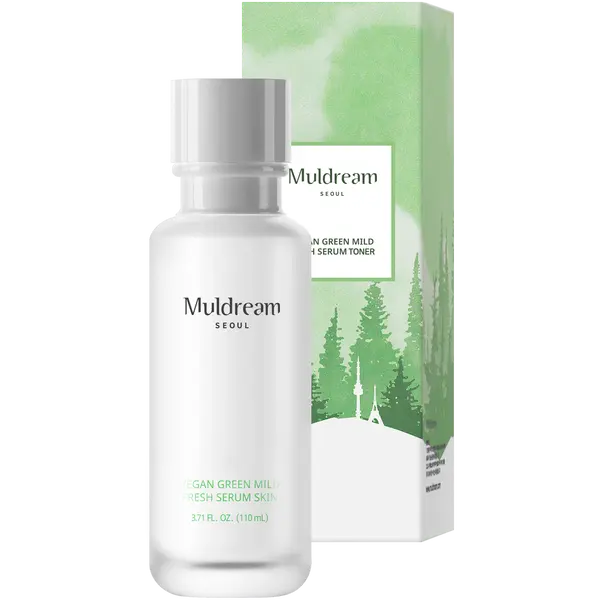 Балансирующая сыворотка-тоник для лица, 110 мл Muldream Vegan green mild
Балансирующая сыворотка-тоник для лица, 110 мл Muldream Vegan green mild