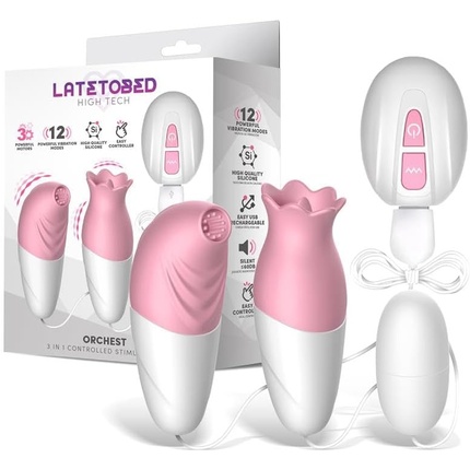 Оркестровый стимулятор 3 в 1 с дистанционным управлением Latetobed
Оркестровый стимулятор 3 в 1 с дистанционным управлением Latetobed