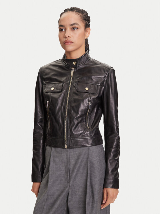 Кожаная куртка regular fit 5YGL09 7345A Marciano Guess, черный
Кожаная куртка regular fit 5YGL09 7345A Marciano Guess, черный