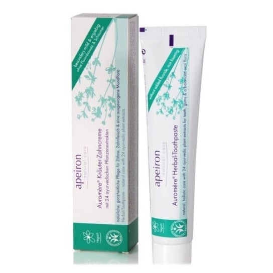 Зубная паста на травах, 75 мл Apeiron
Зубная паста на травах, 75 мл Apeiron