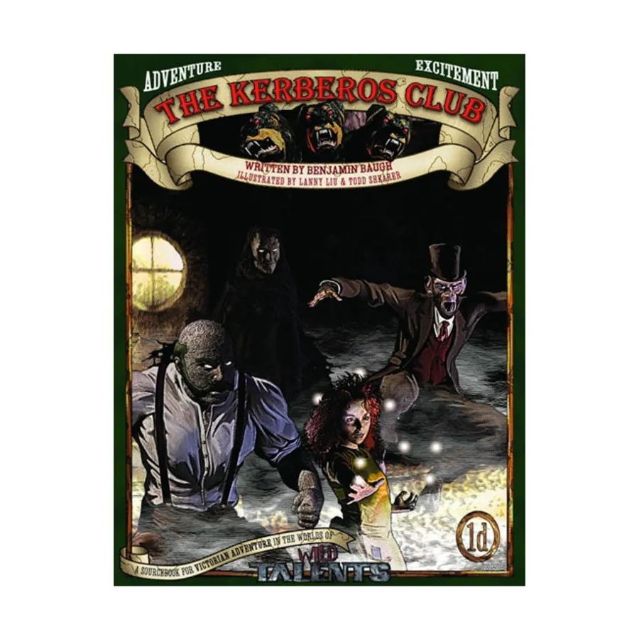 Kerberos Club (Wild Talents Edition) (1st Printing), Wild Talents (2nd Edition) (Cubicle Seven), мягкая обложка
Kerberos Club (Wild Talents Edition) (1st Printing), Wild Talents (2nd Edition) (Cubicle Seven), мягкая обложка