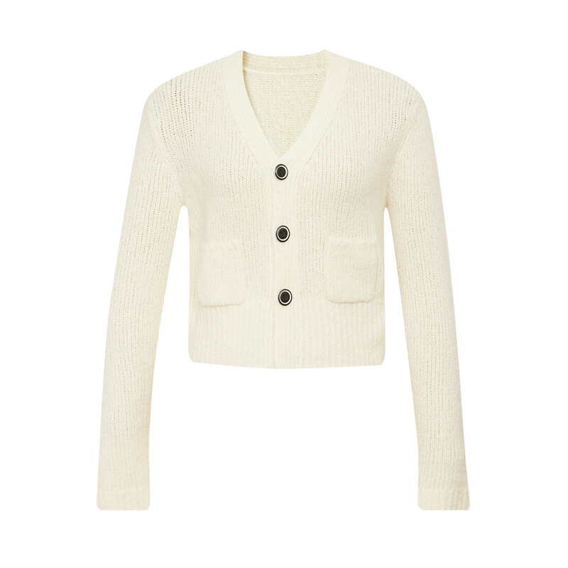 Карманный вязаный кардиган Deep Breath короткий, красный
Карманный вязаный кардиган Deep Breath короткий, красный