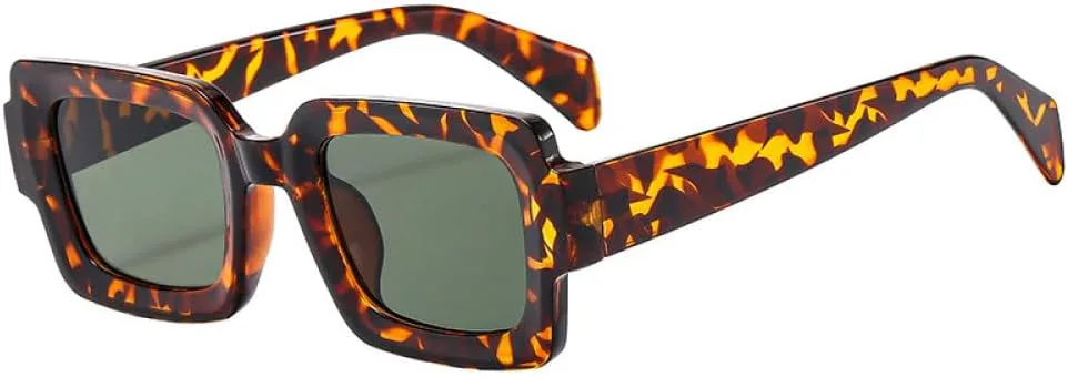 Женские солнцезащитные очки 2027 Square, модные сине-зеленые оттенки, защита от УФ-излучения UV400, мужские очки с прозрачными линзами MTZJH, Leopard Dark Green
Женские солнцезащитные очки 2027 Square, модные сине-зеленые оттенки, защита от УФ-излучения UV400, мужские очки с прозрачными линзами MTZJH, Leopard Dark Green