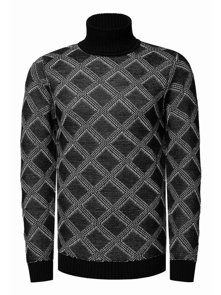 Водолазка из толстой ткани в клетку черного цвета Rusty Neal
Водолазка из толстой ткани в клетку черного цвета Rusty Neal