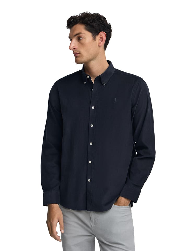 Polo Club Вельветовая рубашка - стандартный крой - темно-синего цвета
Polo Club Вельветовая рубашка - стандартный крой - темно-синего цвета