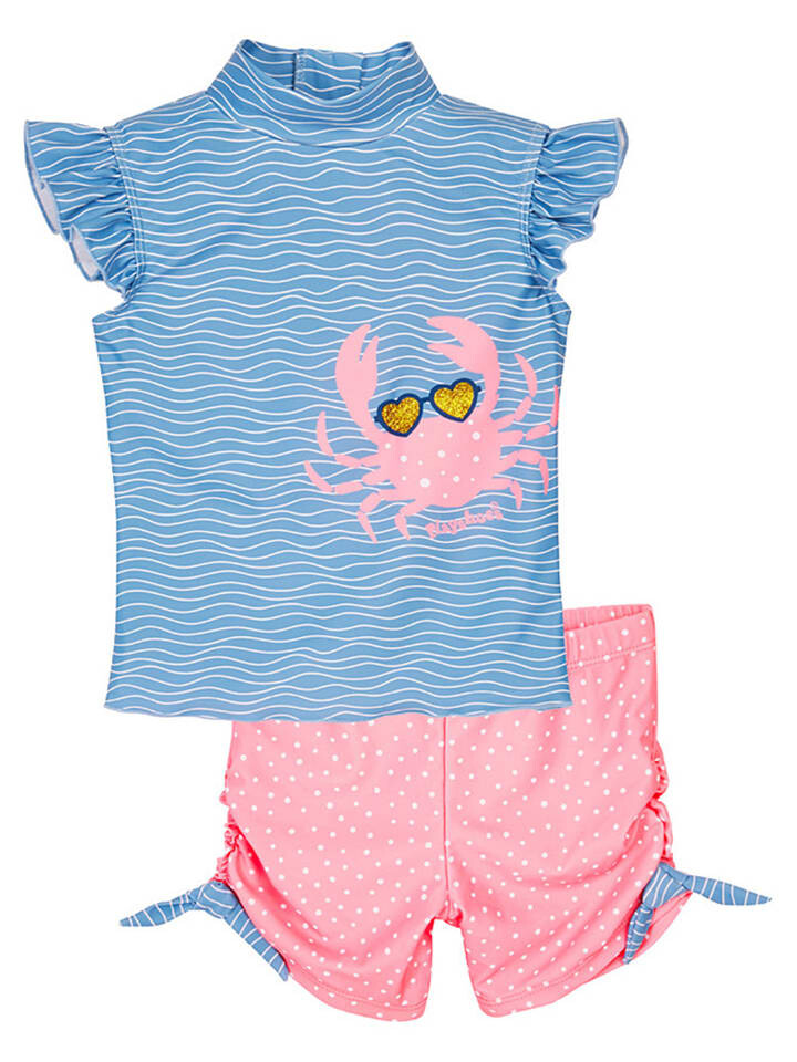 Купальник Playshoes 2tlg Badeoutfit Krebs, цвет hellblau/rosa
Купальник Playshoes 2tlg Badeoutfit Krebs, цвет hellblau/rosa