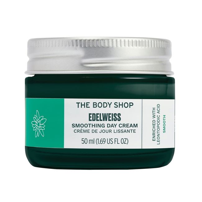 Эдельвейс разглаживающий дневной крем для лица The Body Shop, 50 мл
Эдельвейс разглаживающий дневной крем для лица The Body Shop, 50 мл