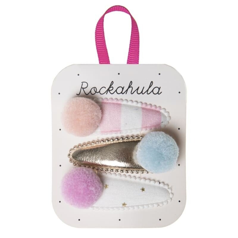 Rockahula Kids — 3 заколки для волос с помпонами
Rockahula Kids — 3 заколки для волос с помпонами