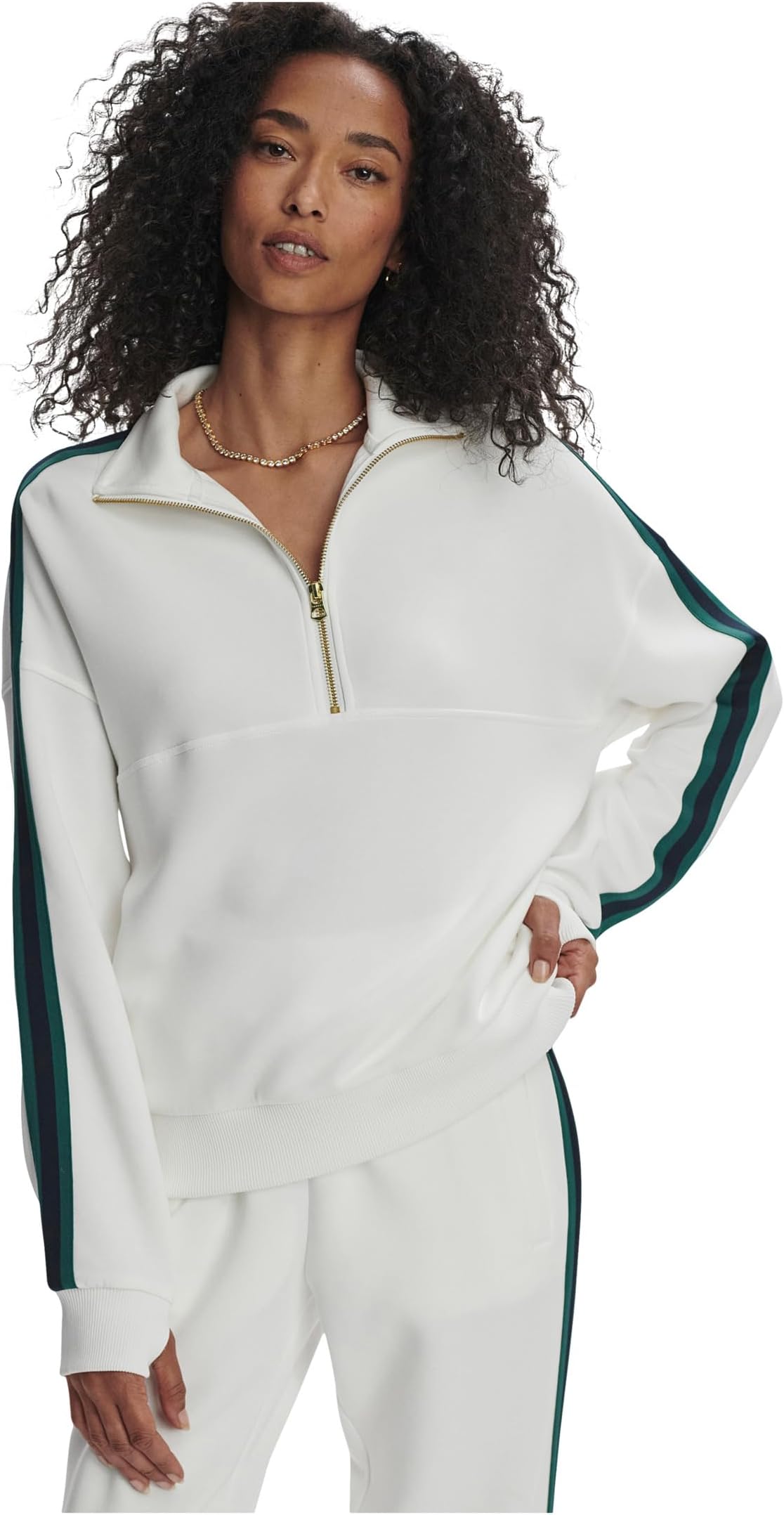 Женская толстовка Raymar с полумолнией Varley, White/Navy/Forest
Женская толстовка Raymar с полумолнией Varley, White/Navy/Forest