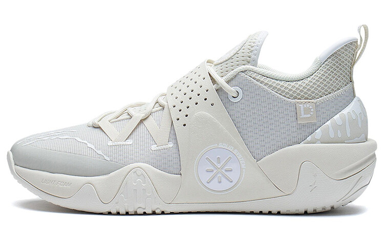 Баскетбольные кроссовки Coldblood мужские с низким верхом жемчужно-белые Lining 
Баскетбольные кроссовки Coldblood мужские с низким верхом жемчужно-белые Lining