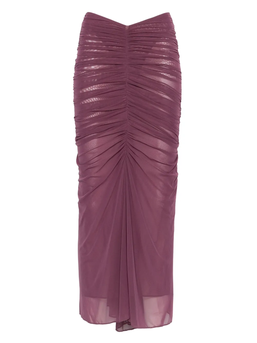 Юбка макси со сборками Mugler, фиолетовый
Юбка макси со сборками Mugler, фиолетовый