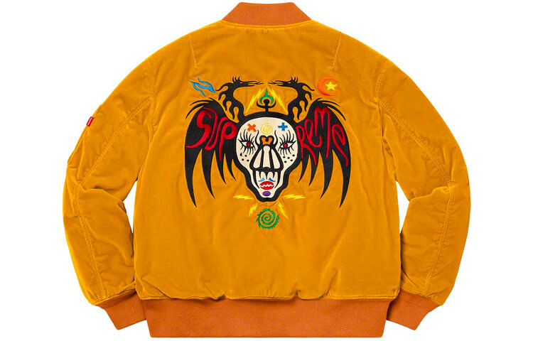 Куртка Supreme Clayton Patterson Skulls, желтый
Куртка Supreme Clayton Patterson Skulls, желтый