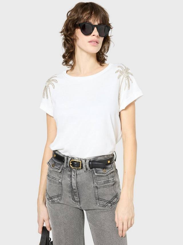 Футболка с изображением пальмы жизель Gerard Darel, белый
Футболка с изображением пальмы жизель Gerard Darel, белый